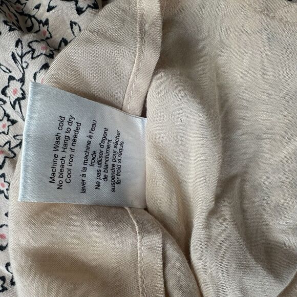 ARITZIA Talula Dress Women 4 Pink Floral Mini Swing Adjustable Straps Skater - Picture 8 of 15